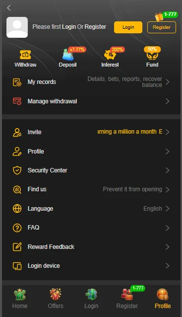 Play7778 Game Profile